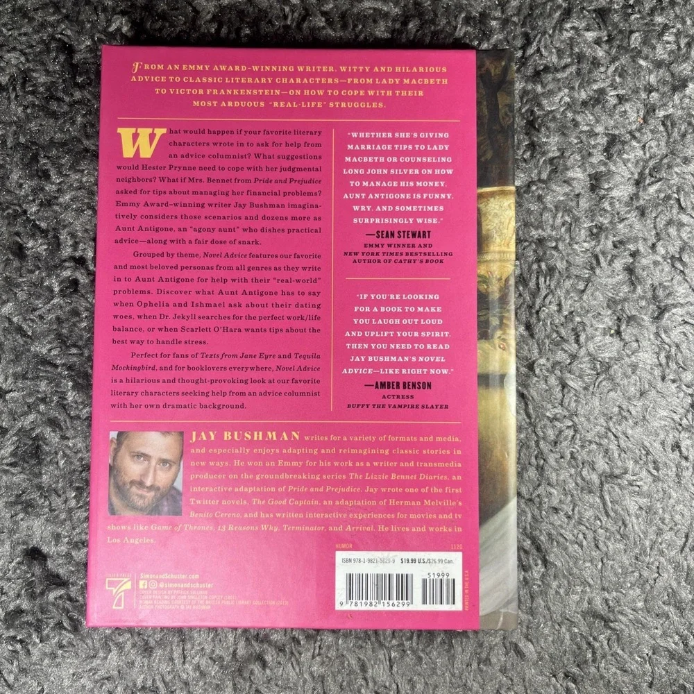 Novel Advice‎ : Practical Wisdom for Your Favorite Literary Characters by Jay...